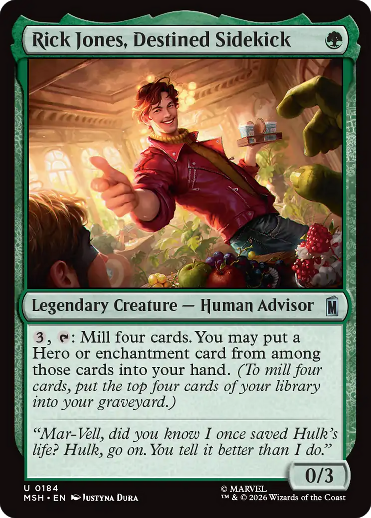 Rick Jones, Destined Sidekick [Marvel Super Heroes] | Tabernacle Games