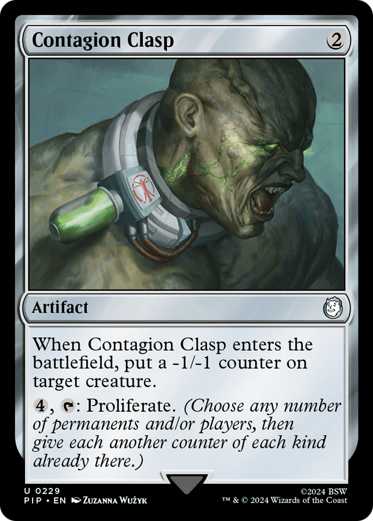 Contagion Clasp [Fallout] | Tabernacle Games