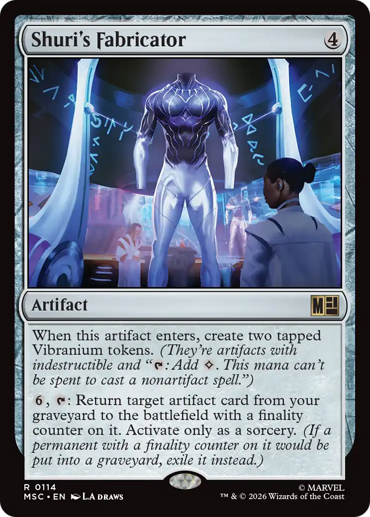 Shuri's Fabricator [Marvel Super Heroes Commander] | Tabernacle Games
