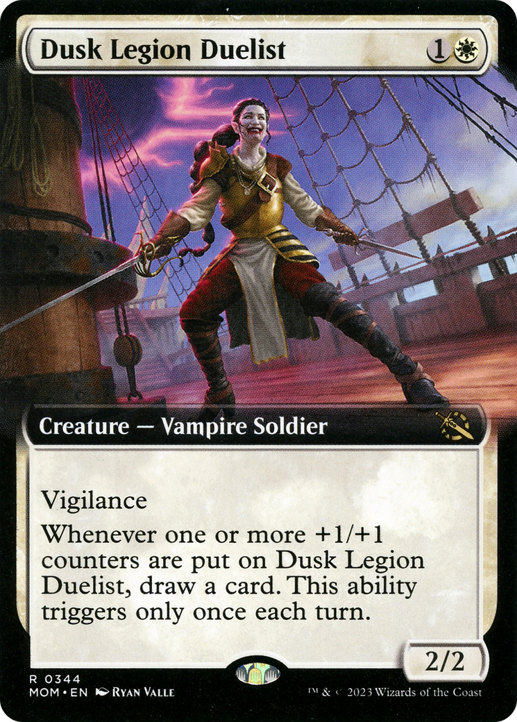 Dusk Legion Duelist (Extended Art) [March of the Machine] | Tabernacle Games