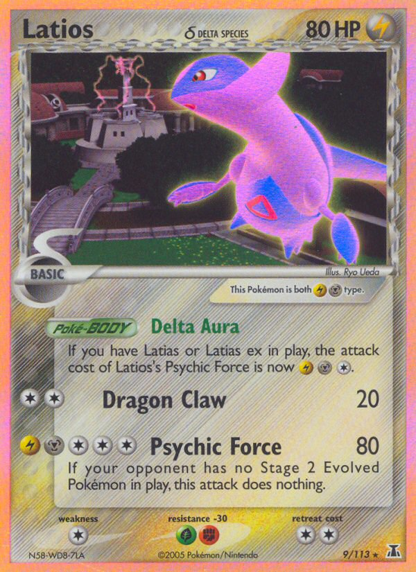 Latios (9/113) (Delta Species) [EX: Delta Species] | Tabernacle Games