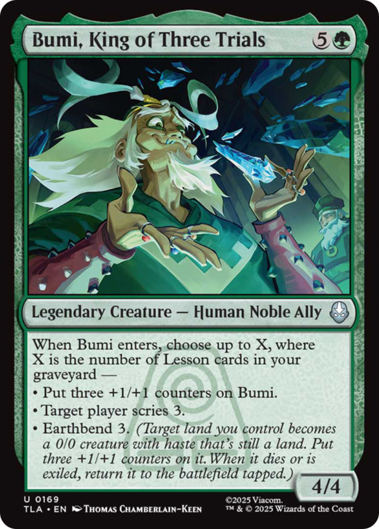 Bumi, King of Three Trials [Avatar: The Last Airbender] | Tabernacle Games