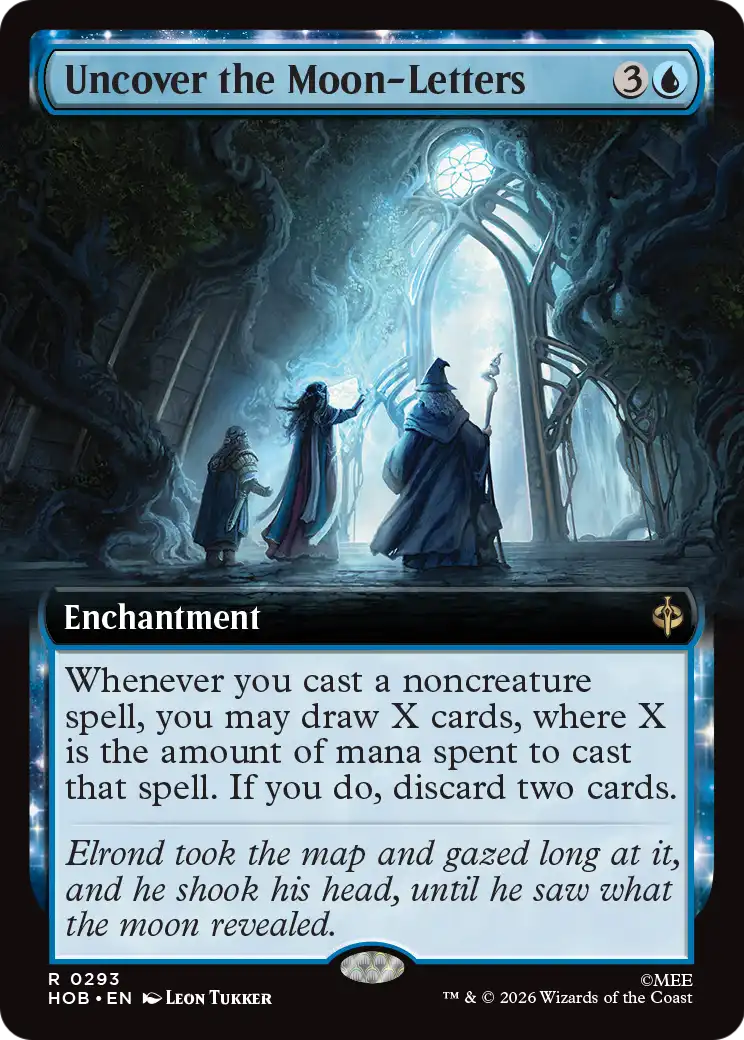 Uncover the Moon-Letters (Extended Art) [The Hobbit] | Tabernacle Games