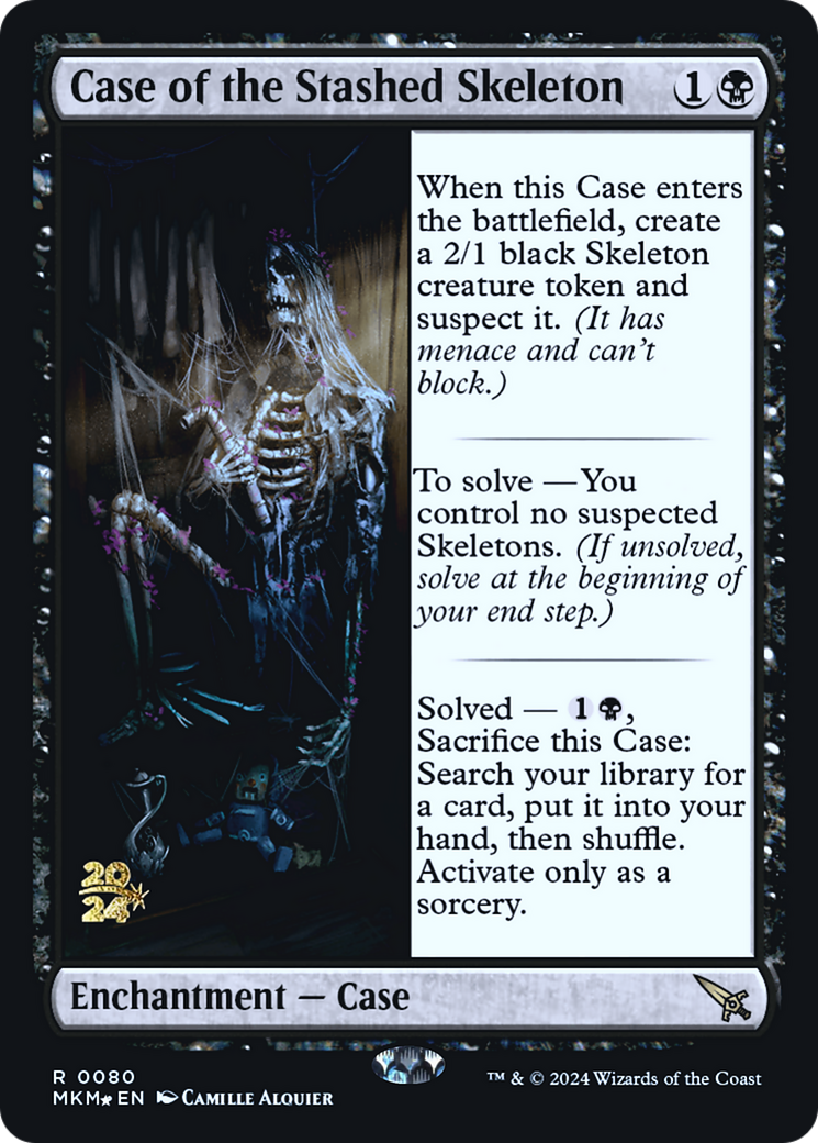 Case of the Stashed Skeleton [Murders at Karlov Manor Prerelease Promos] | Tabernacle Games