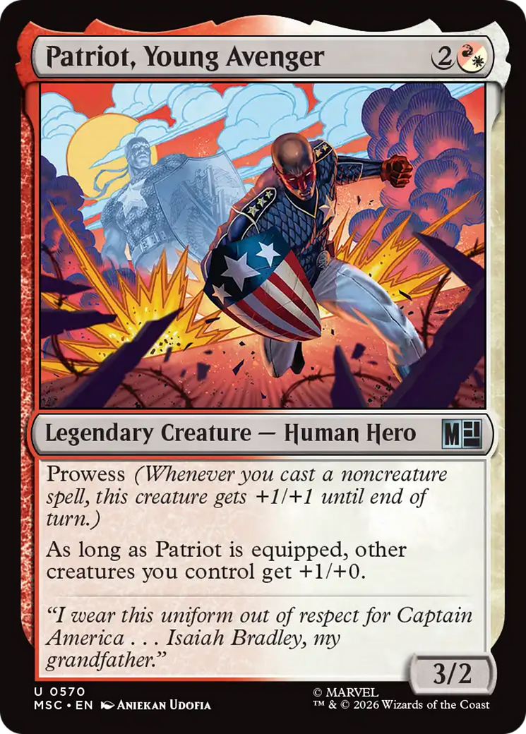 Patriot, Young Avenger [Marvel Super Heroes Commander] | Tabernacle Games