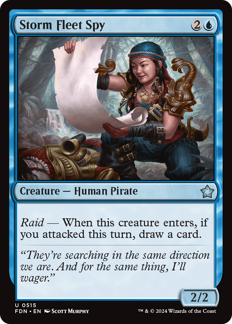 Storm Fleet Spy [Foundations] | Tabernacle Games