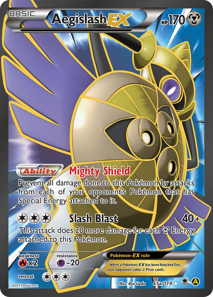 Aegislash EX (65a/119) [Alternate Art Promos] | Tabernacle Games