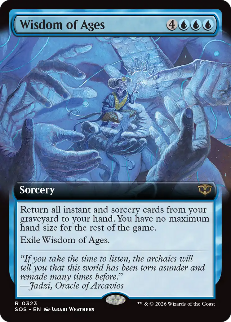Wisdom of Ages (Extended Art) [Secrets of Strixhaven] | Tabernacle Games