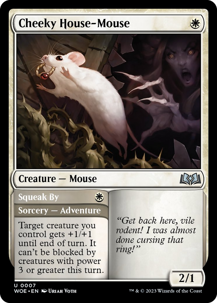 Cheeky House-Mouse [Wilds of Eldraine] | Tabernacle Games