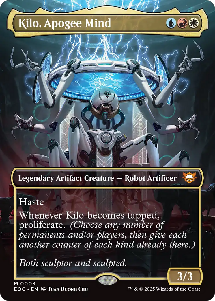 Kilo, Apogee Mind (Borderless) [Edge of Eternities Commander] | Tabernacle Games
