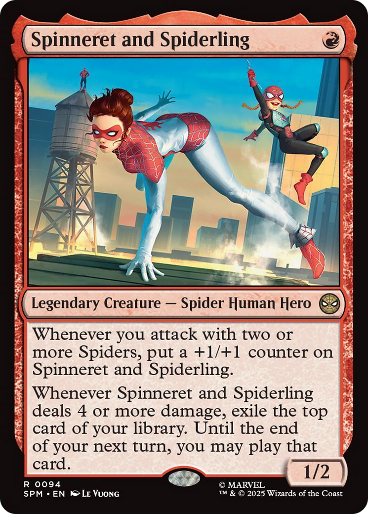 Spinneret and Spiderling [Marvel's Spider-Man] | Tabernacle Games