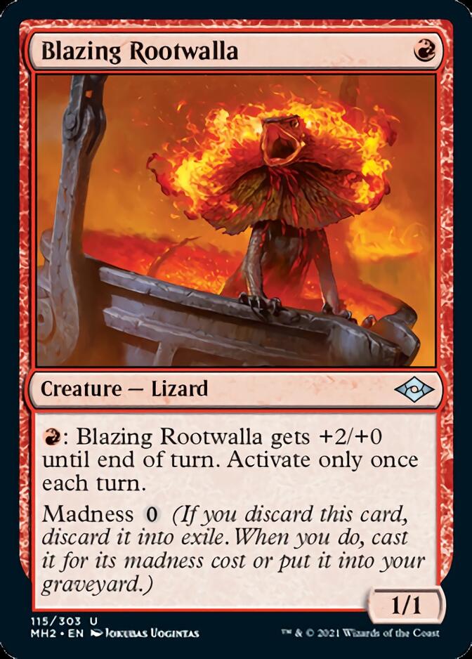 Blazing Rootwalla [Modern Horizons 2] | Tabernacle Games