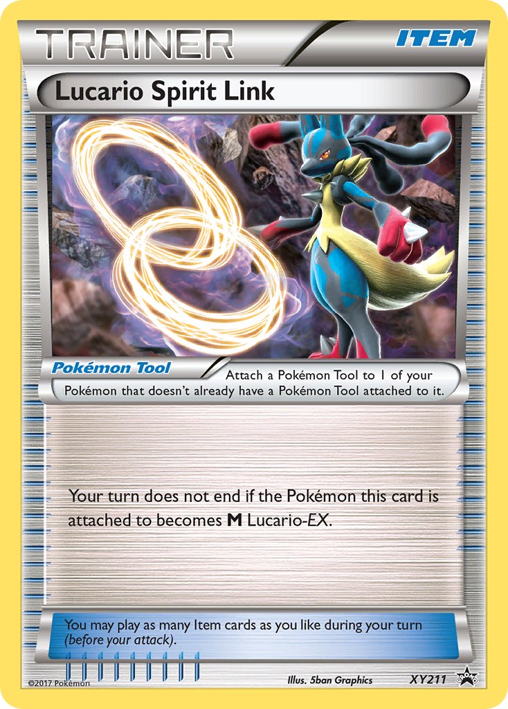 Lucario Spirit Link (XY211) [XY: Black Star Promos] | Tabernacle Games