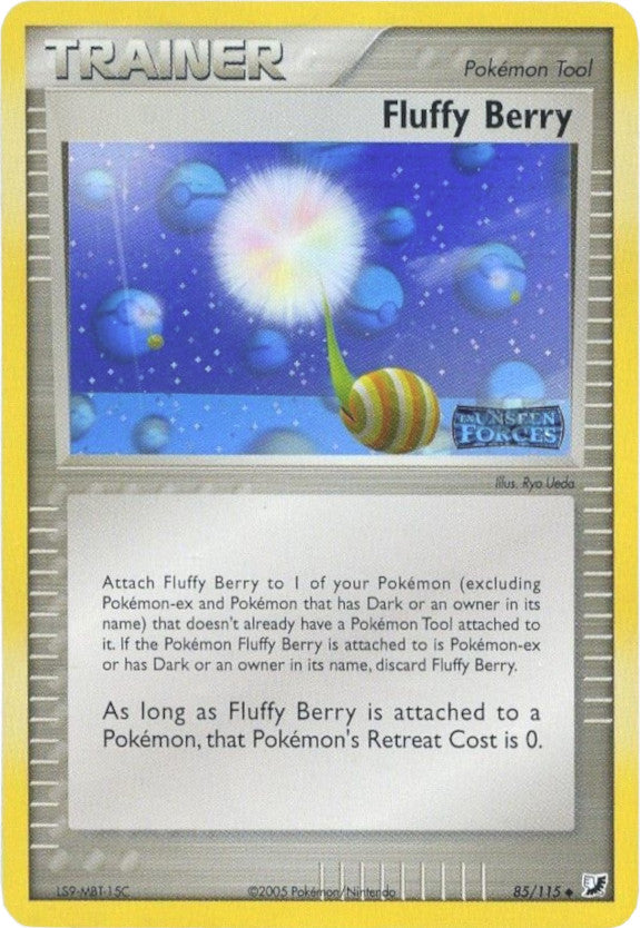 Fluffy Berry (85/115) (Stamped) [EX: Unseen Forces] | Tabernacle Games