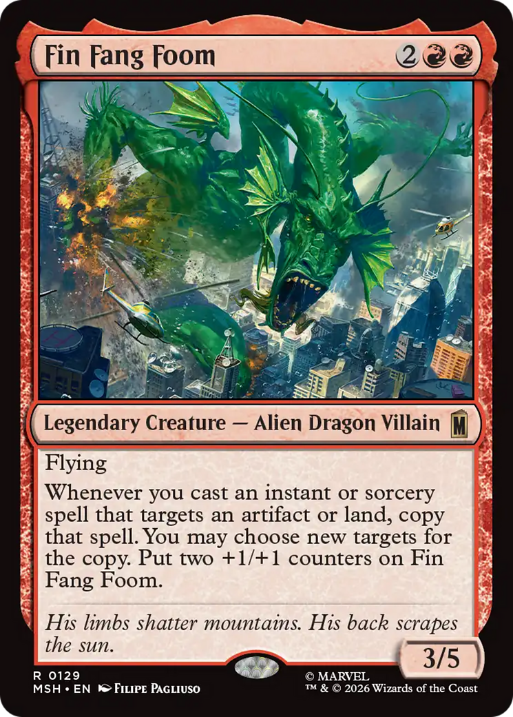 Fin Fang Foom [Marvel Super Heroes] | Tabernacle Games