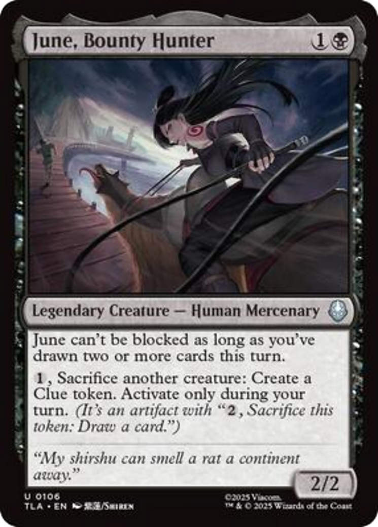 June, Bounty Hunter [Avatar: The Last Airbender] | Tabernacle Games