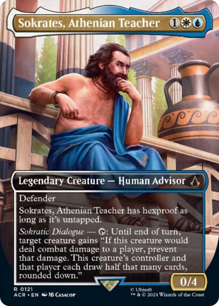 Sokrates, Athenian Teacher (Borderless) [Assassin's Creed] | Tabernacle Games