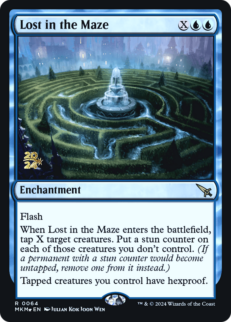 Lost in the Maze [Murders at Karlov Manor Prerelease Promos] | Tabernacle Games