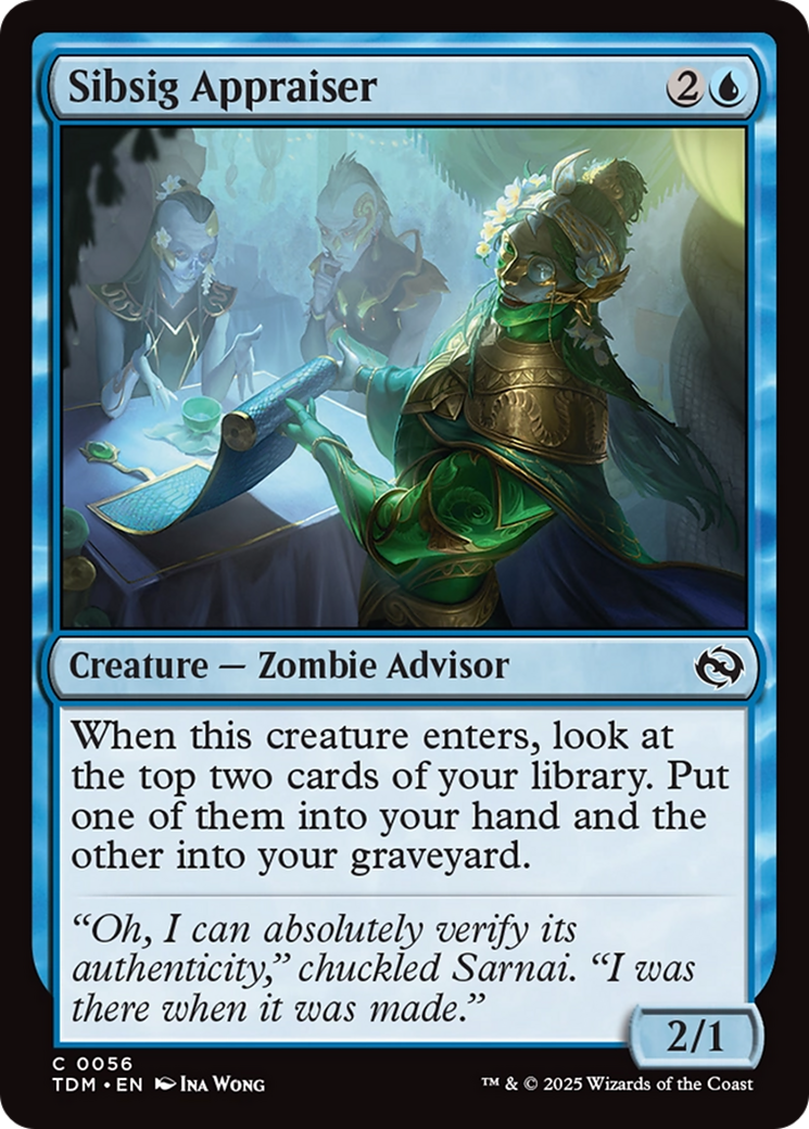Sibsig Appraiser [Tarkir: Dragonstorm] | Tabernacle Games