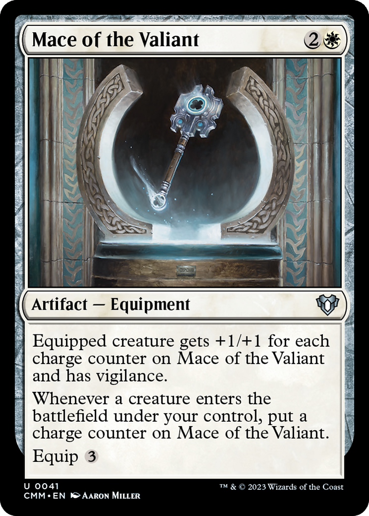 Mace of the Valiant [Commander Masters] | Tabernacle Games