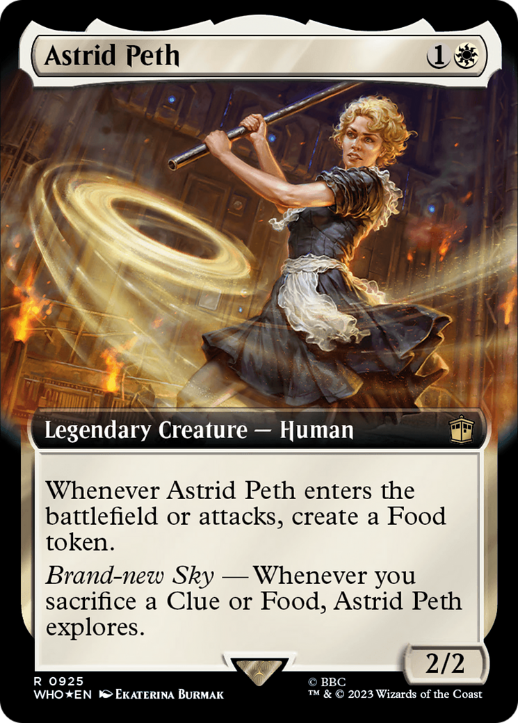 Astrid Peth (Extended Art) (Surge Foil) [Doctor Who] | Tabernacle Games