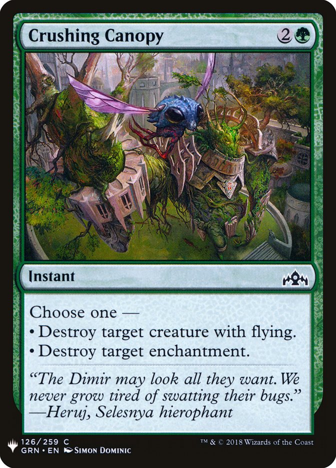 Crushing Canopy [Mystery Booster] | Tabernacle Games