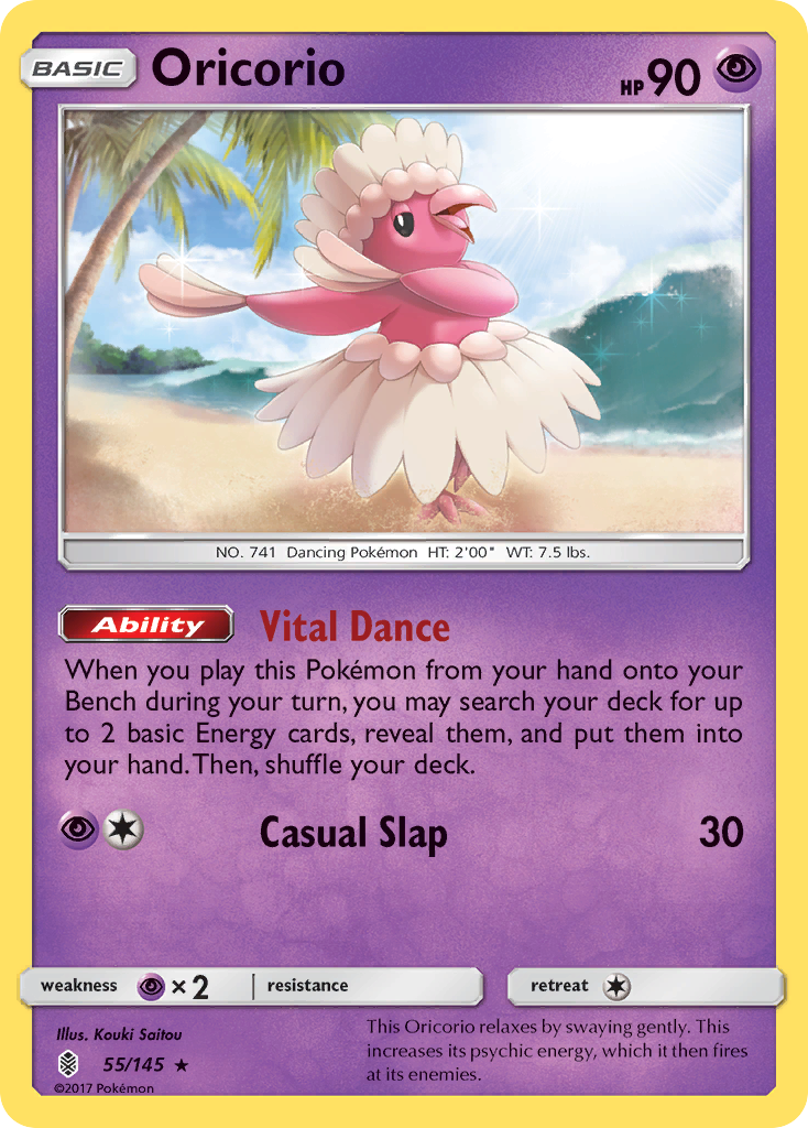 Oricorio (55/145) [Sun & Moon: Guardians Rising] | Tabernacle Games