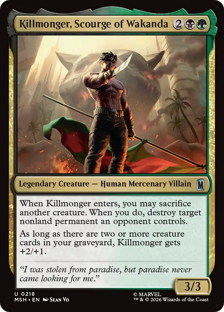 Killmonger, Scourge of Wakanda [Marvel Super Heroes] | Tabernacle Games