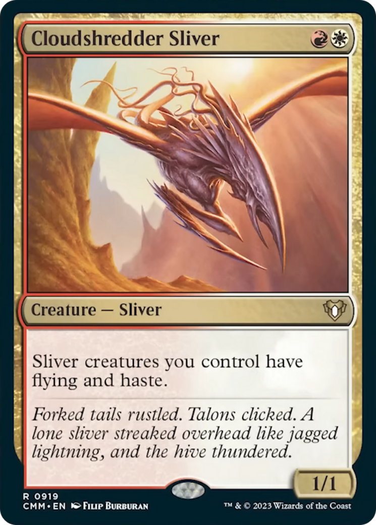 Cloudshredder Sliver [Commander Masters] | Tabernacle Games