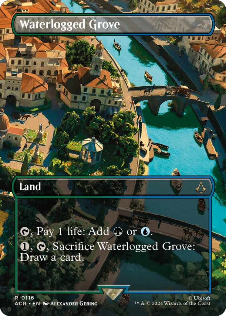 Waterlogged Grove (Borderless) [Assassin's Creed] | Tabernacle Games