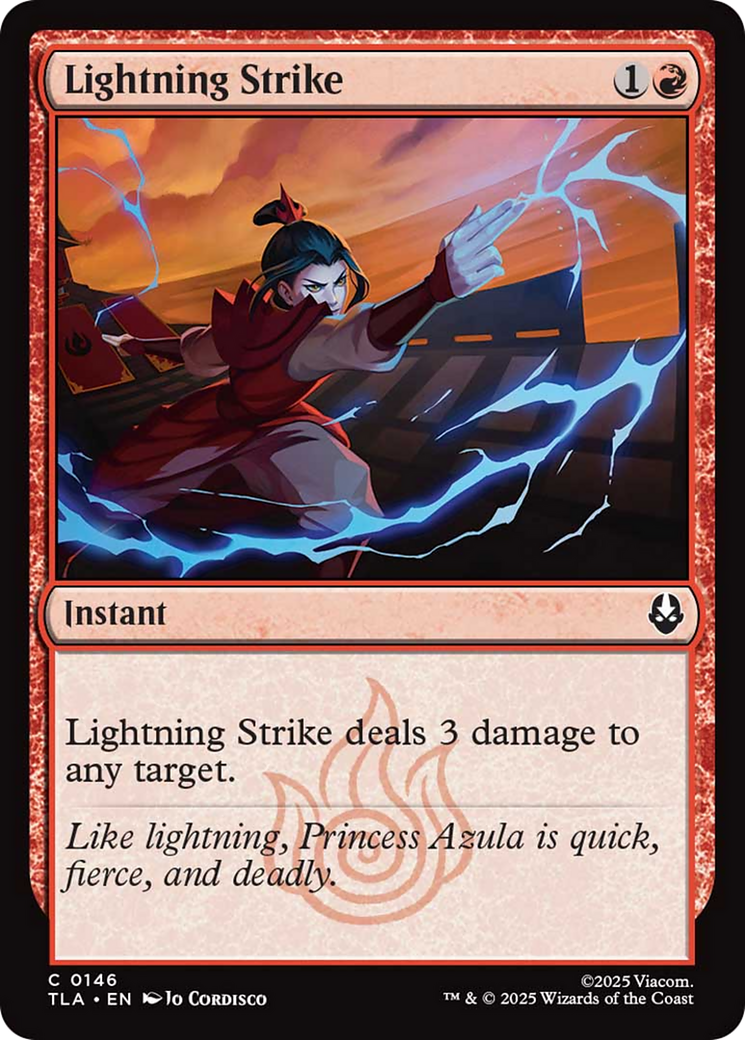 Lightning Strike [Avatar: The Last Airbender] | Tabernacle Games