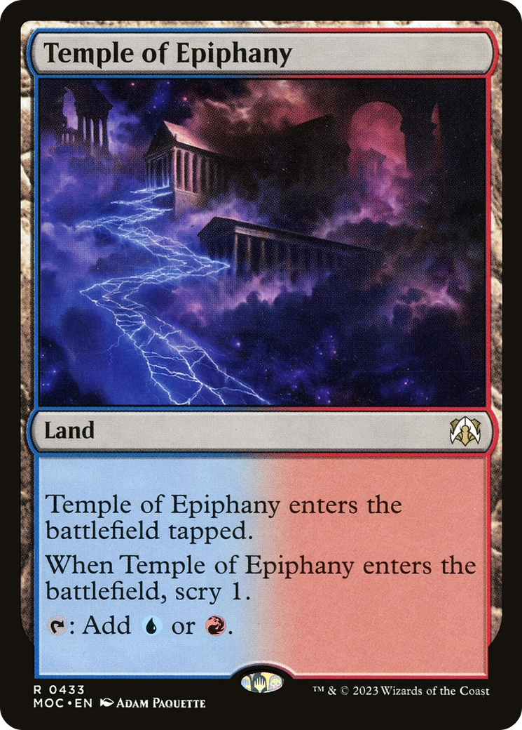 Temple of Epiphany [March of the Machine Commander] | Tabernacle Games