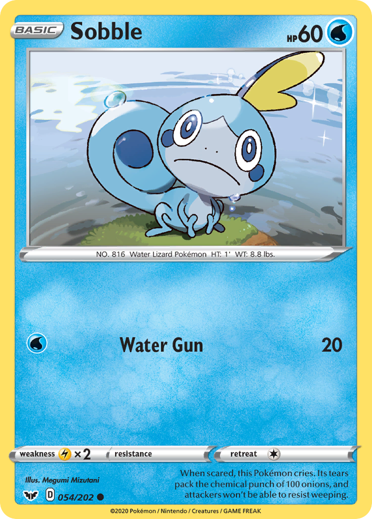 Sobble (054/202) [Sword & Shield: Base Set] | Tabernacle Games