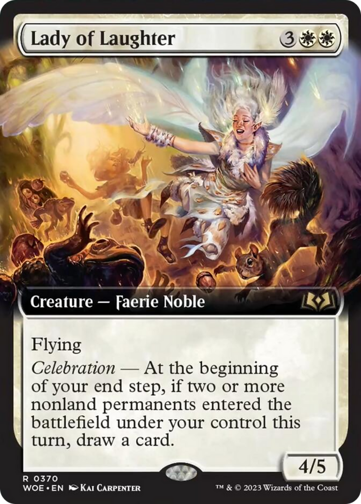 Lady of Laughter (Extended Art) [Wilds of Eldraine] | Tabernacle Games
