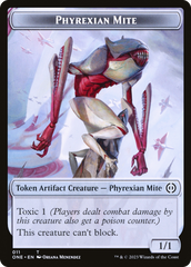 Phyrexian Mite (011) // Drone Double-Sided Token [Phyrexia: All Will Be One Tokens] | Tabernacle Games