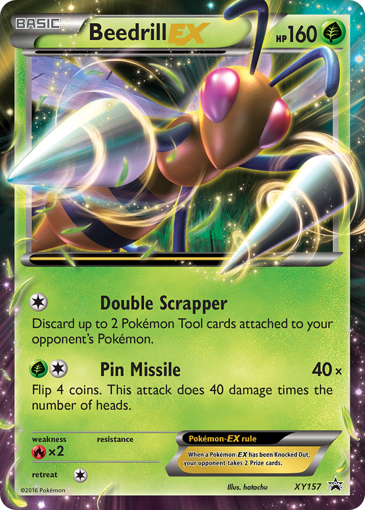 Beedrill EX (XY157) [XY: Black Star Promos] | Tabernacle Games