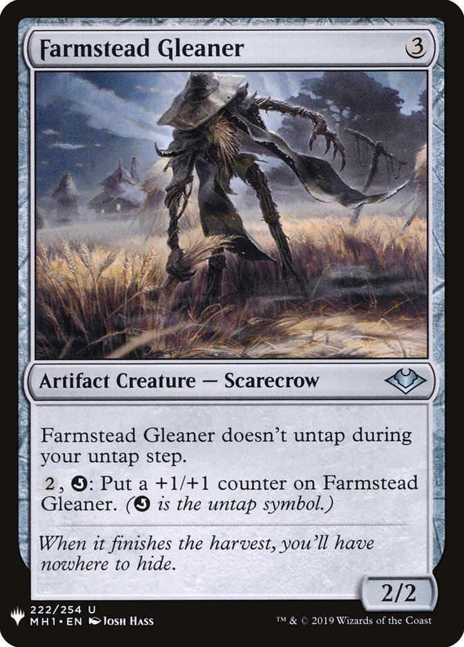 Farmstead Gleaner [Mystery Booster] | Tabernacle Games