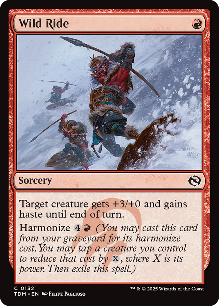 Wild Ride [Tarkir: Dragonstorm] | Tabernacle Games