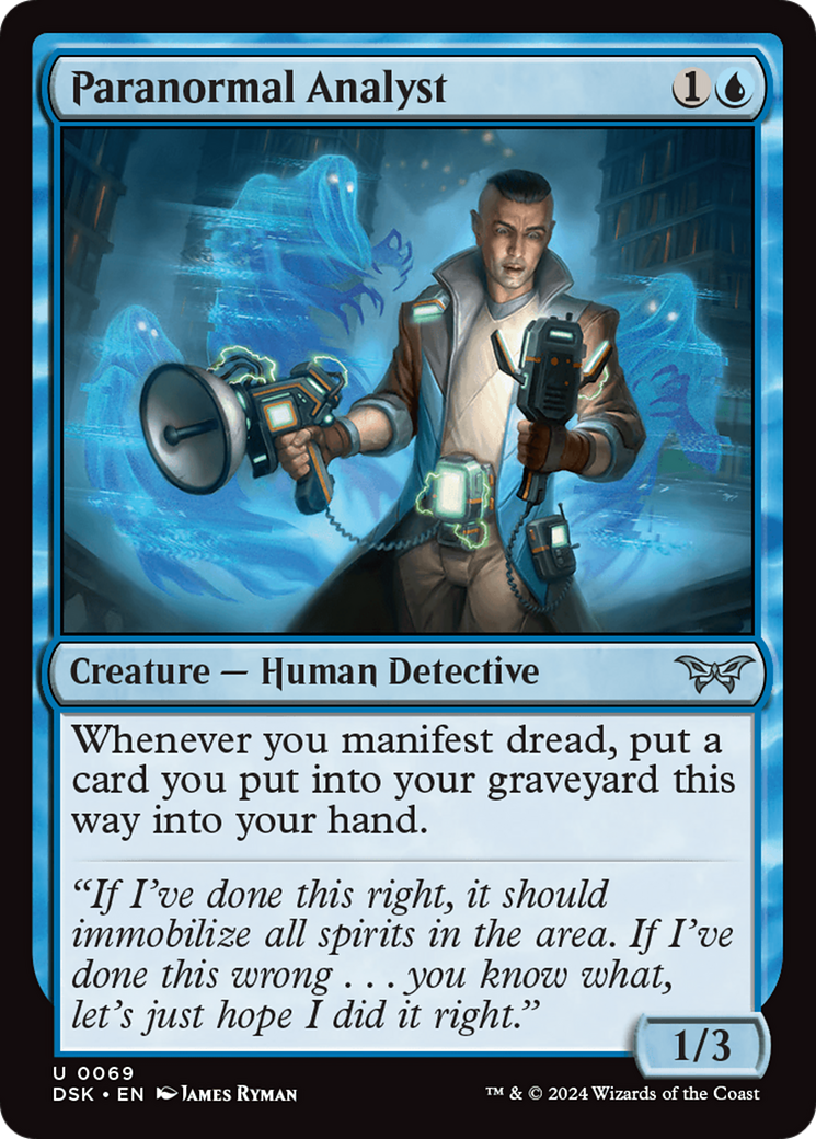 Paranormal Analyst [Duskmourn: House of Horror] | Tabernacle Games