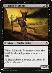 Miasmic Mummy [Mystery Booster] | Tabernacle Games