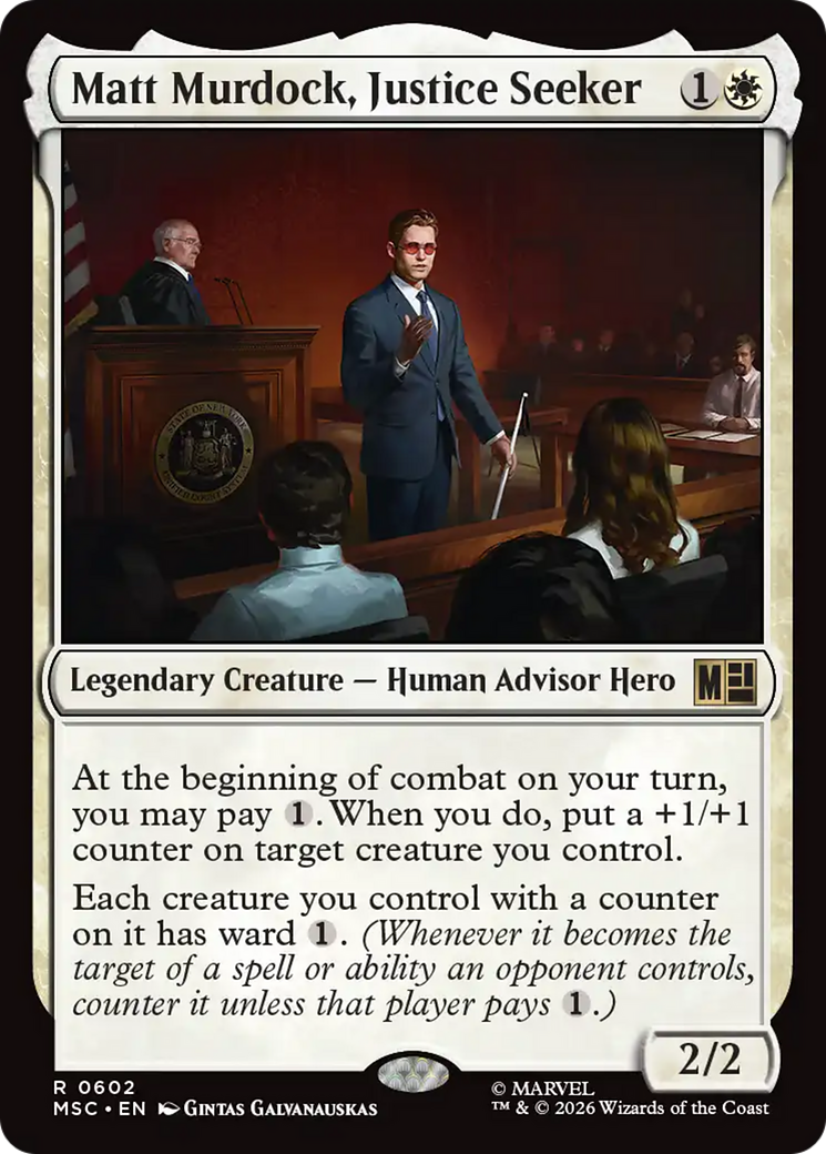 Matt Murdock, Justice Seeker [Marvel Super Heroes Commander] | Tabernacle Games