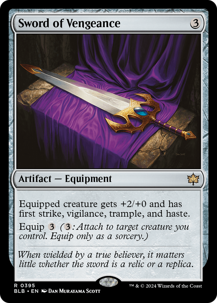 Sword of Vengeance [Bloomburrow] | Tabernacle Games