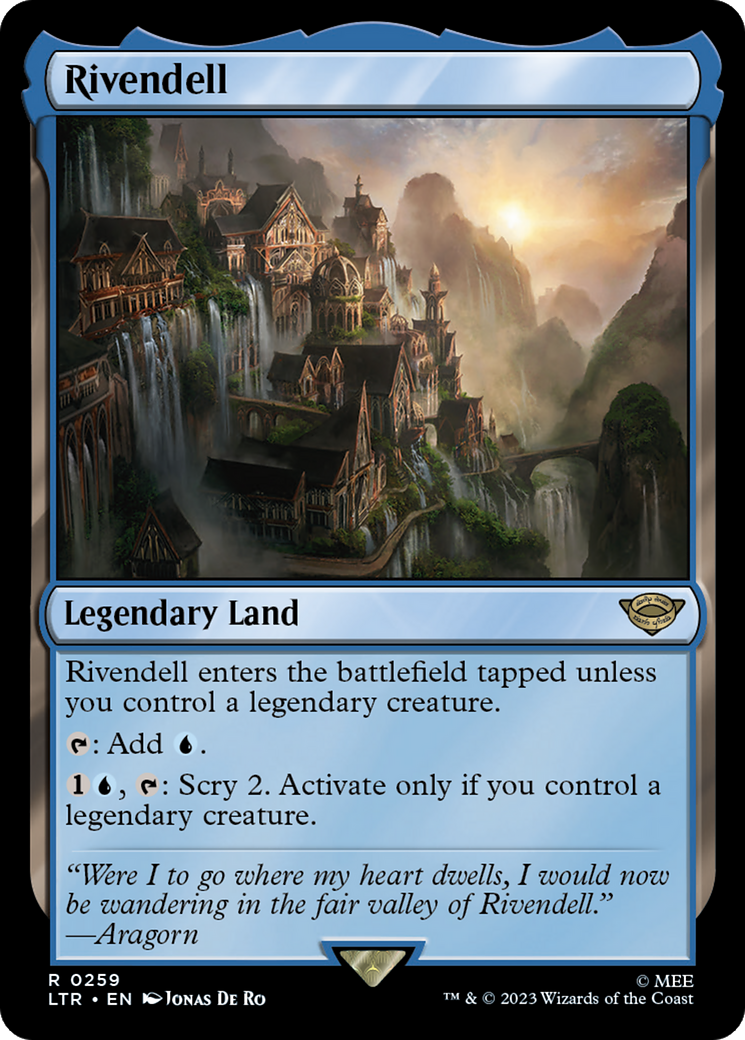 Rivendell [The Lord of the Rings: Tales of Middle-Earth] | Tabernacle Games