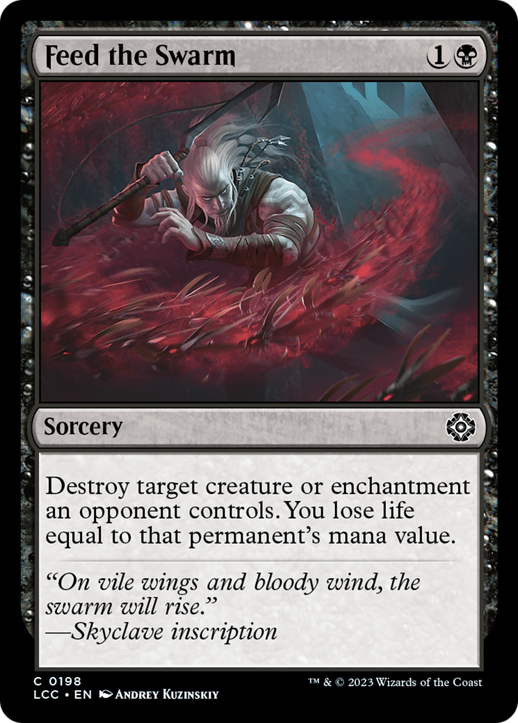 Feed the Swarm [The Lost Caverns of Ixalan Commander] | Tabernacle Games