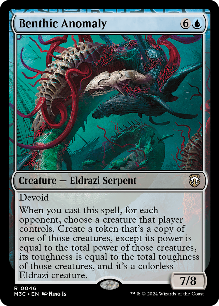 Benthic Anomaly (Ripple Foil) [Modern Horizons 3 Commander] | Tabernacle Games