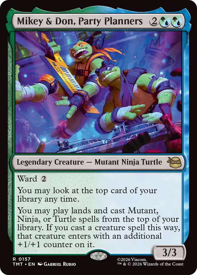 Mikey & Don, Party Planners [Teenage Mutant Ninja Turtles] | Tabernacle Games