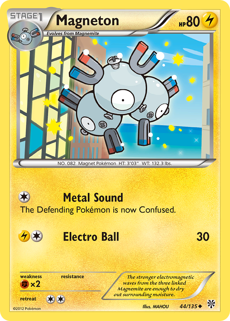 Magneton (44/135) [Black & White: Plasma Storm] | Tabernacle Games