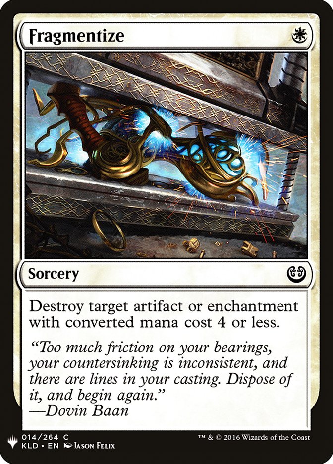 Fragmentize [Mystery Booster] | Tabernacle Games