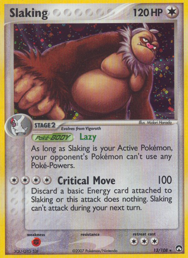 Slaking (13/108) [EX: Power Keepers] | Tabernacle Games