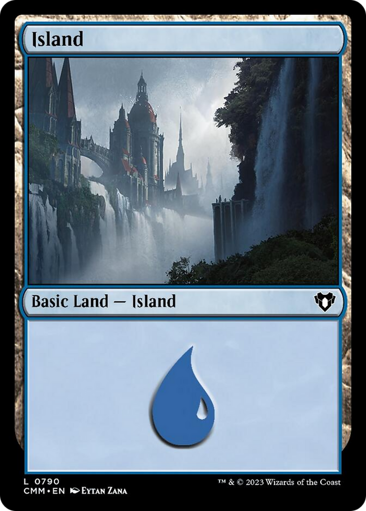 Island (790) [Commander Masters] | Tabernacle Games